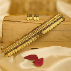 Coin lakshmi choker set