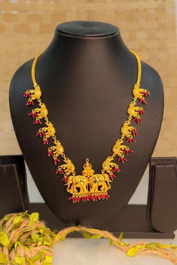 ✨ Premium Gold-Plated Elephant Necklace ✨